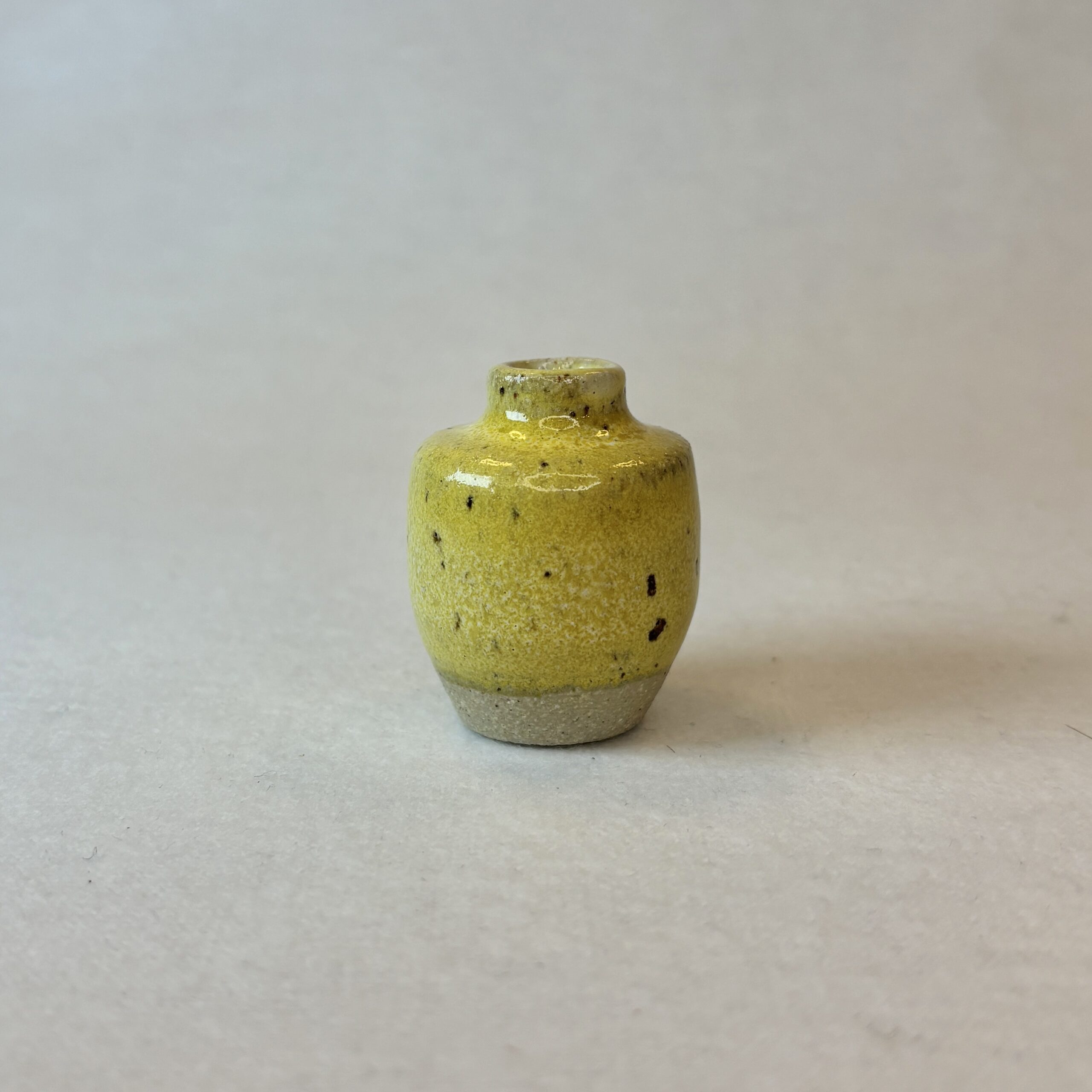Gul minivase - Billede 3