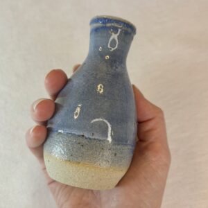 Blå vase