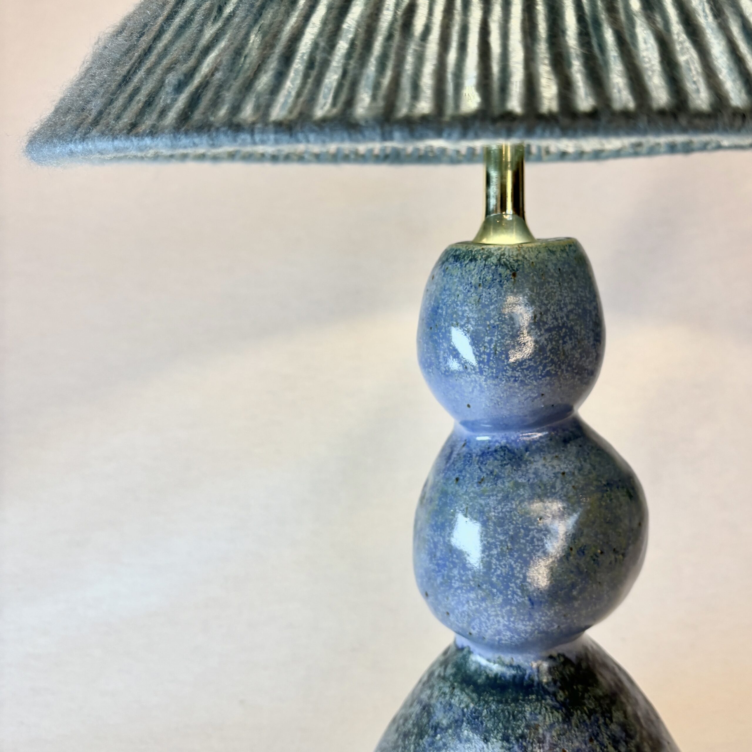 Bordlampe - blågrøn - Billede 2